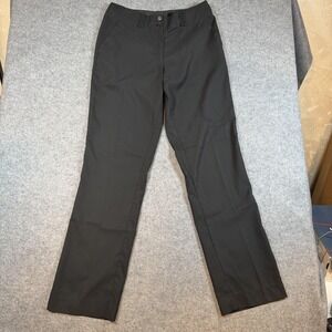 Nike Pants Womens 4 Black Dri-FIT Golf Straight Leg Stretch Pockets 256859-010